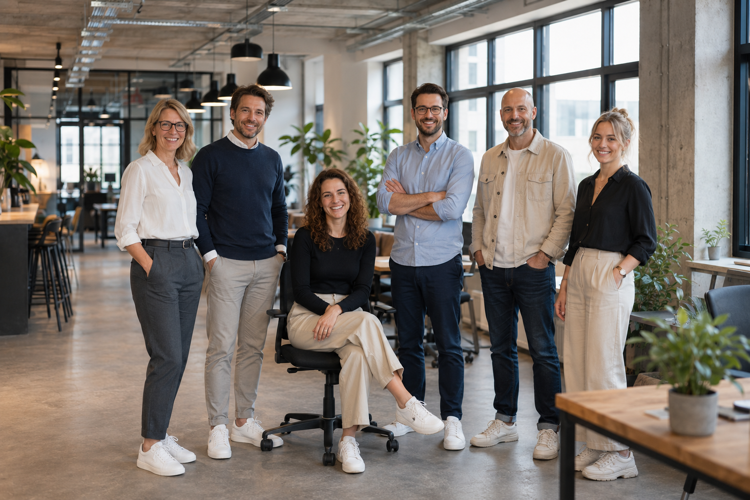 Modernes Karriere-Team